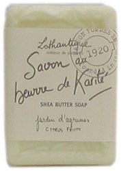 Lothantique Shea Butter Soap - Jardin d' Agrumes (Citrus Fruits) - Hampton Court Essential Luxuries