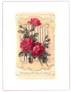 Mother's Day Greeting Card - Happy Mother's Day Sparkle Card - Long Stemmed Roses - Hampton Court Essential Luxuries