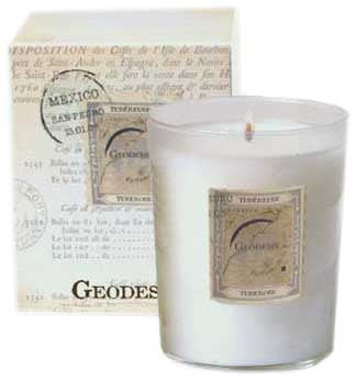 Geodesis Tuberose 220g Scented Candle - Hampton Court Essential Luxuries