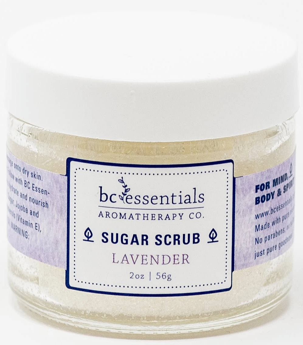 BC Essentials-Lavender Sugar Scrub - 2oz