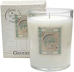 Geodesis Aloe 220g Scented Candle - Hampton Court Essential Luxuries