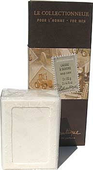 Lothantique Le Collectionneur Men's Boxed Soap - 2x150gm - Hampton Court Essential Luxuries