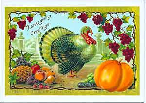 Thanksgiving Greeting Card - Thanksgiving Greetings - Hampton Court Essential Luxuries