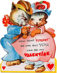 Valentine's Day Greeting Card - No One But You Can Be My Valentine - Hampton Court Essential Luxuries