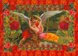 Valentine's Day Greeting Card - Wings of Love - Hampton Court Essential Luxuries