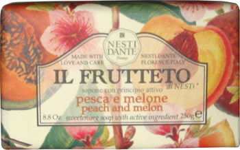 Nesti Dante Il Frutetto Peach and Melon Soap - Hampton Court Essential Luxuries