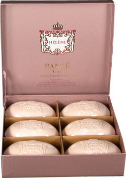 Rance Helene Boxed Soap - 6's - Hampton Court Essential Luxuries