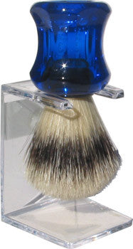 Shave Brush - Natural Bristle w Stand - Hampton Court Essential Luxuries