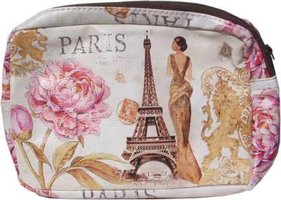 Travel Cosmetic Bag - Paris - Hampton Court Essential Luxuries