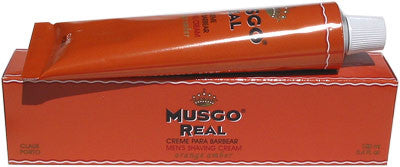 Claus Porto Musgo Real - Agua de Colonia No. 1 Shave Cream - Orange Amber - Hampton Court Essential Luxuries