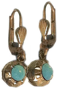 La Vie Parisienne Rhinestone Ball Earring - Pacific Opal - Hampton Court Essential Luxuries