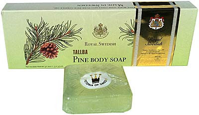 Victoria Scandinavian Soap - Tallba Pine Body Soap - 3 Bar Box - Hampton Court Essential Luxuries