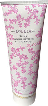 Lollia Relax Perfumed Shower Gel - Hampton Court Essential Luxuries