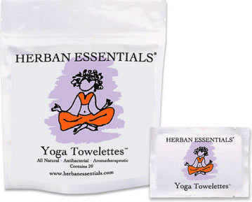 Herban Essentials Essential Oil Towelettes - Yoga Towelettes - Hampton Court Essential Luxuries