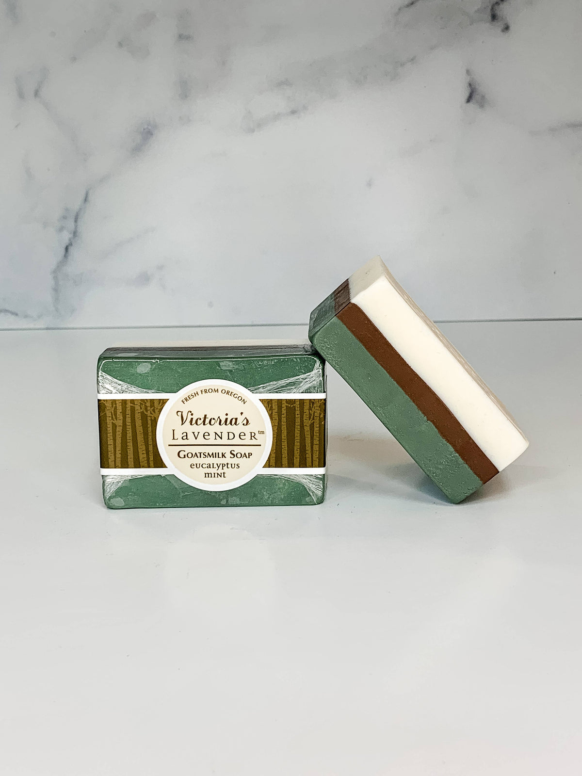 Victoria's Lavender Goat's Milk Signature Soap - Lavender Eucalyptus Mint