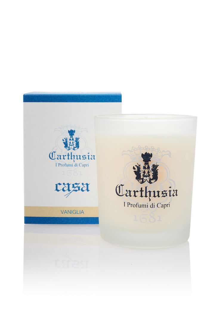 Carthusia Vaniglia Candle - Hampton Court Essential Luxuries