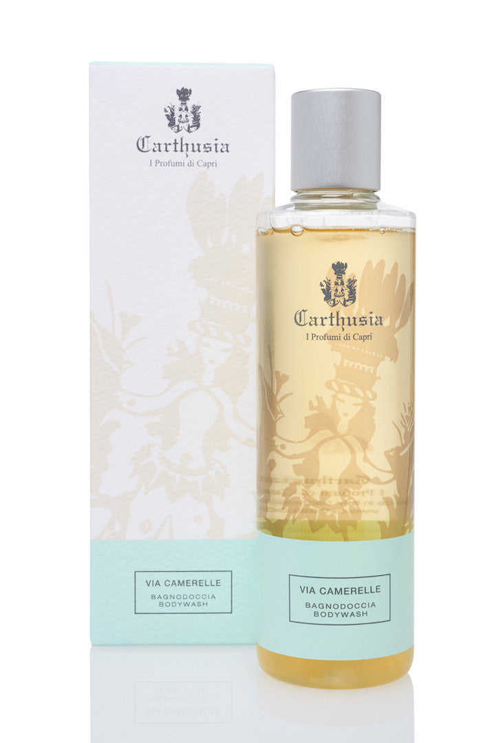 Carthusia Via Camerelle Shower Gel - Hampton Court Essential Luxuries