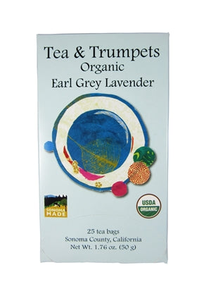 Tea & Trumpets Organic Earl Grey & Lavender Tea Bags
