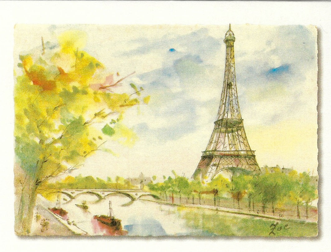 All Occasion Greeting Card - Eiffel Tower