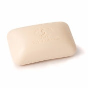 A single bar of Taylor of Old Bond Street Sandalwood Pure Vegetable Soap - 200gm with an embossed logo, set against a plain white background.