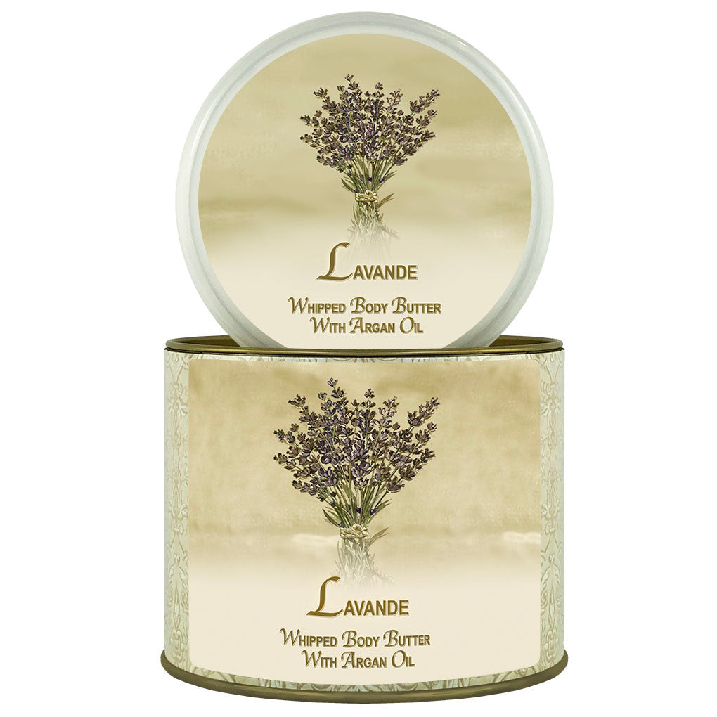 La Bouquetiere Lavender Argan Oil Whipped Body Butter
