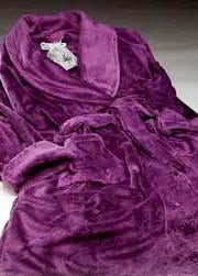 Ultra-luxe Robe - Plum - Sonoma Lavender Shop - 2