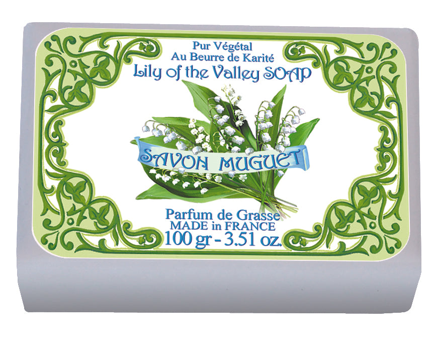 Le Blanc Lily of the Valley Wrapped Soap