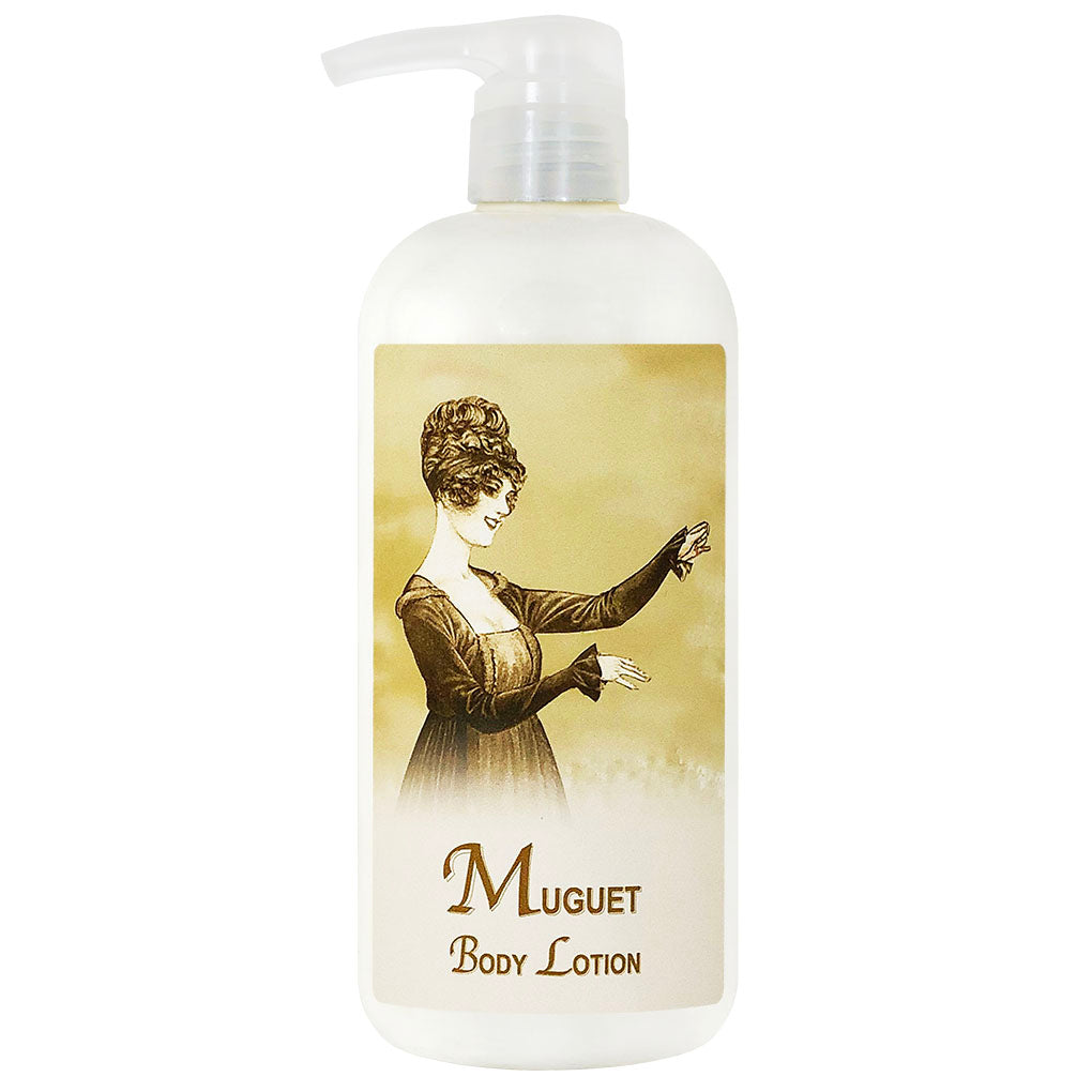 La Bouquetiere Muguet (Lily of the Valley) Hand & Body Lotion - Hampton Court Essential Luxuries