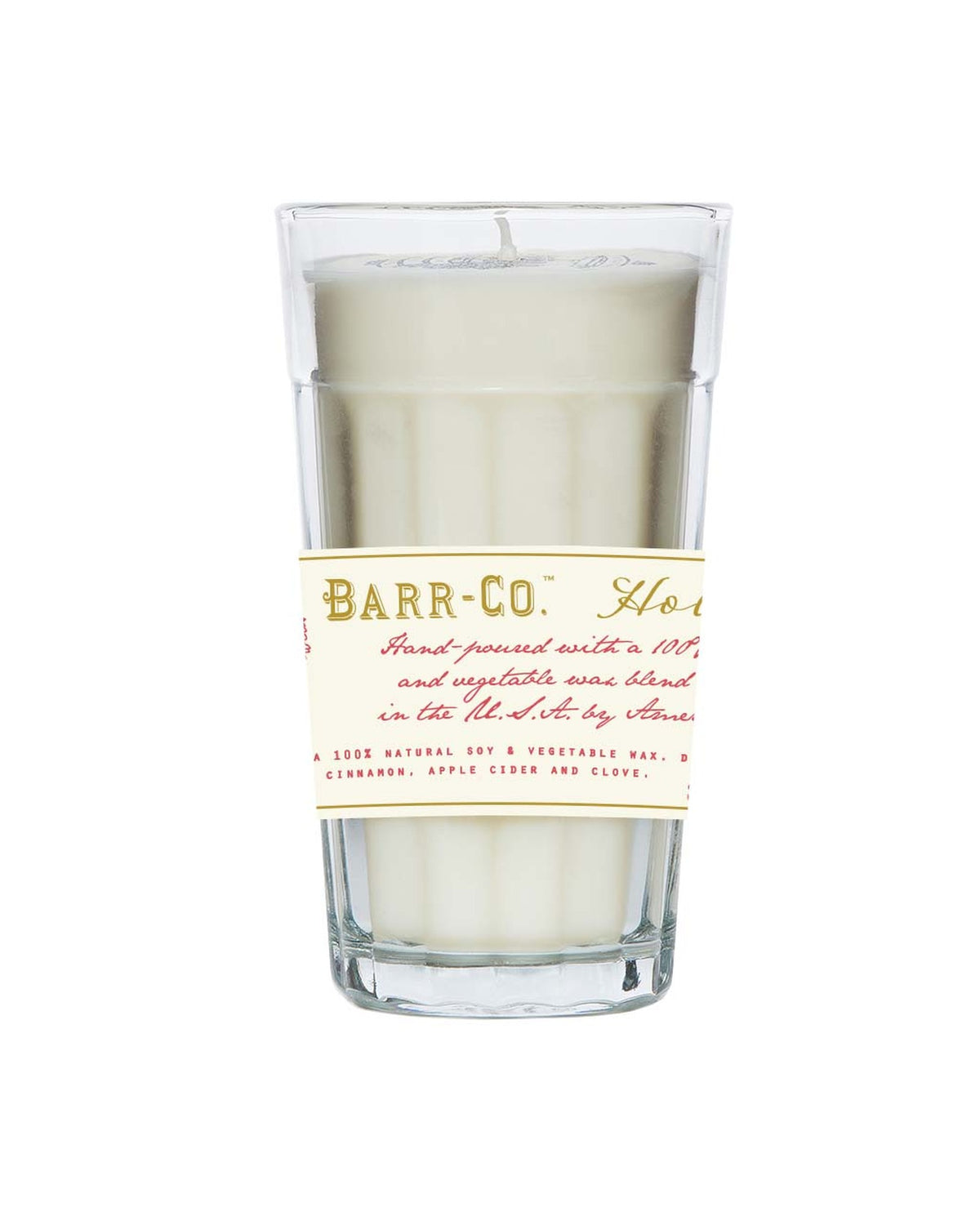 Barr-Co. Holiday Parfait Glass Candle