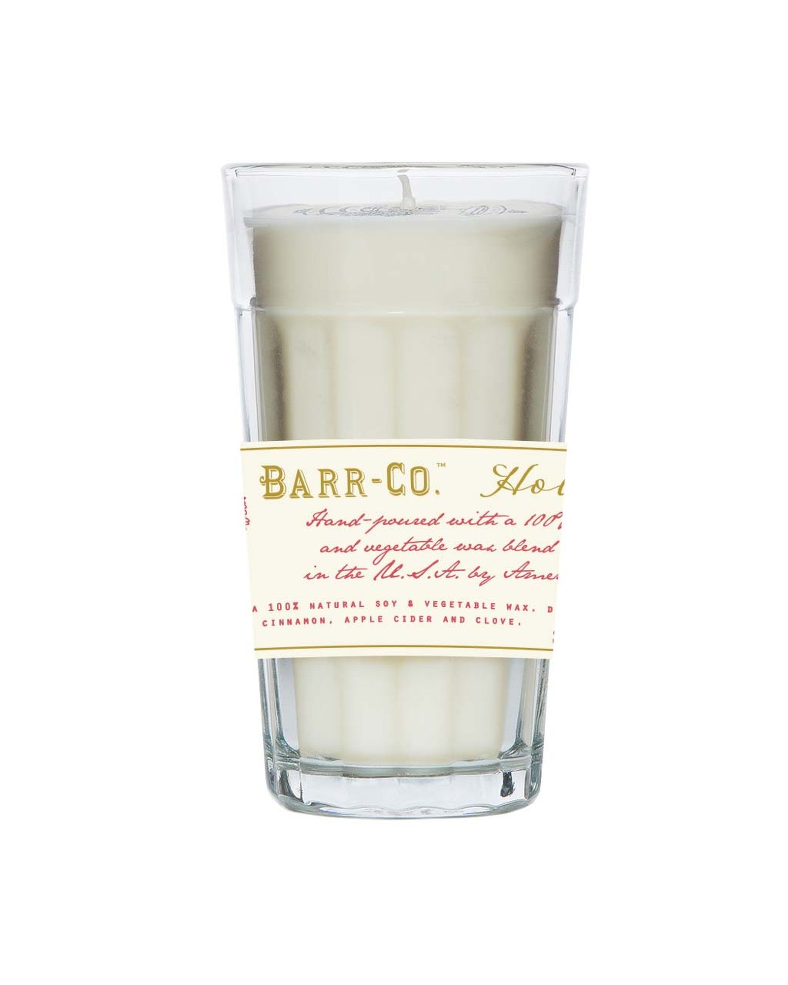 Barr-Co. Glass Candle