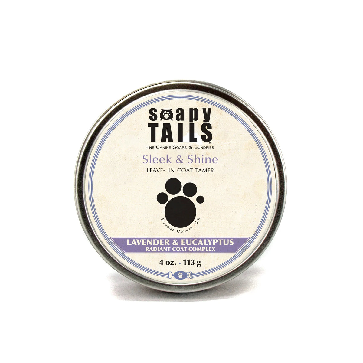 Soapy Tails Lavender & Eucalyptus Sleek & Smooth Coat Tamer