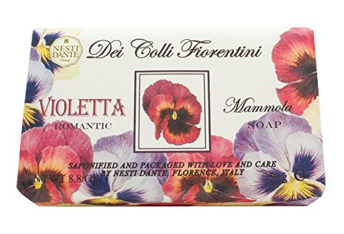 Nesti Dante Sweet Violet Romantic Soap - Hampton Court Essential Luxuries