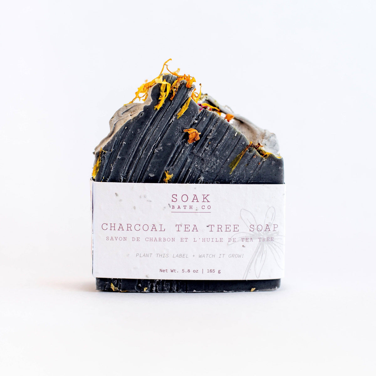 SOAK Bath Co. - Charcoal Tea Tree Soap