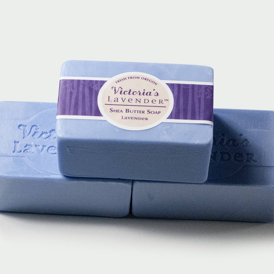 Victoria's Lavender - Lavender Shea Butter Luxury Bar Soap