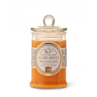 Bougies La Francaise Scented Candle in Glass Candy Jar - Crystallized Orange