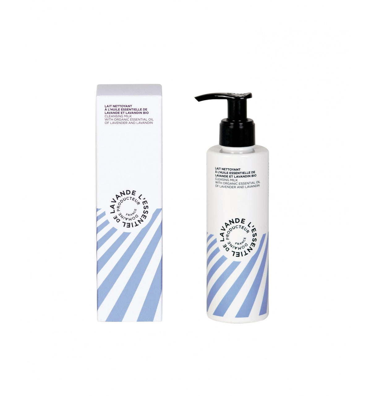 l'Essentiel de lavande Facial Cleansing Milk with Organic Essential Oils of Lavender