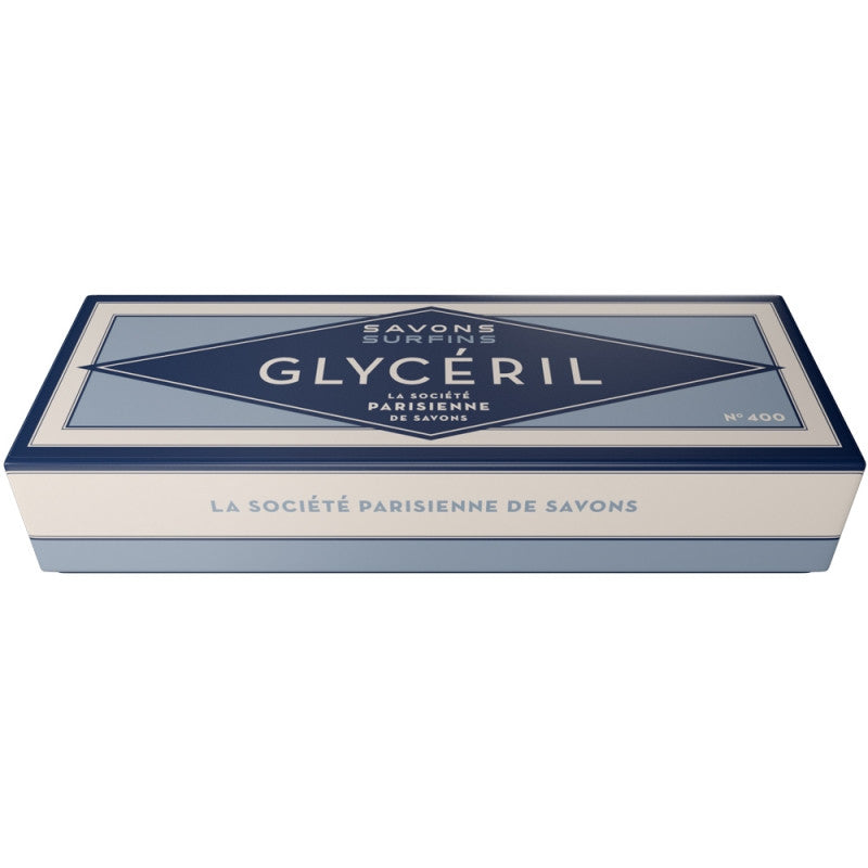La Societe Parisienne de Savons Glyceril (Vanilla & Milk) Boxed Soap - 3x3.4oz - Hampton Court Essential Luxuries