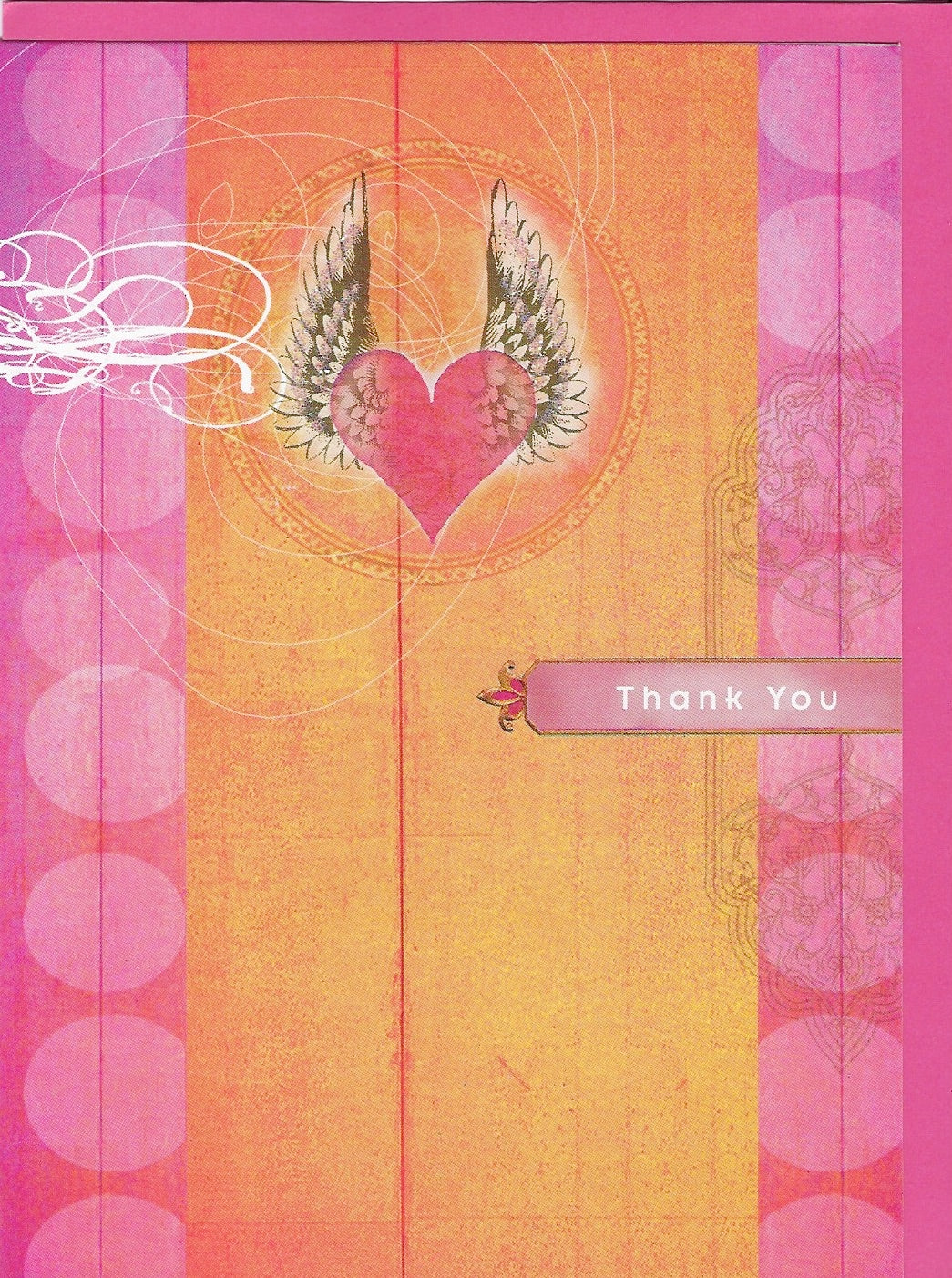 All Occasion Greeting Card - Heart Wing Thank You