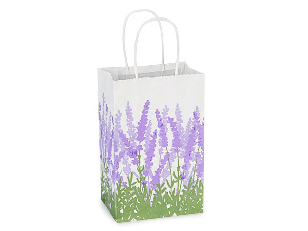 Lavender Fields Gift Bag - 5.5x3.25x8.5"