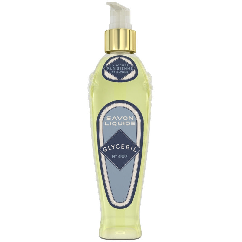 La Societe Parisienne de Savons Glyceril (Vanilla & Milk) Liquid Soap - Hampton Court Essential Luxuries