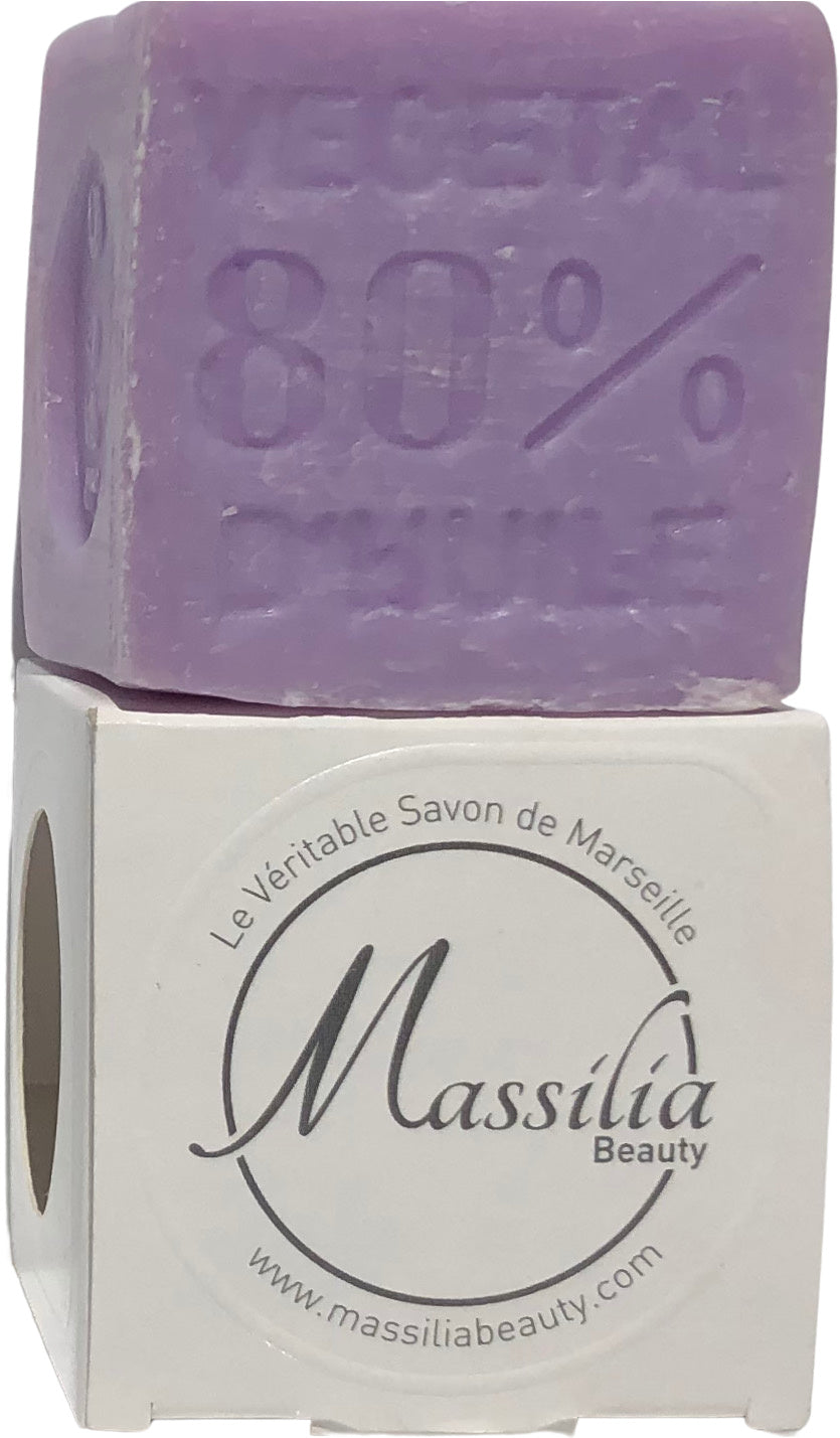 Massalia Beauty 150gr Lavender Cube Soap