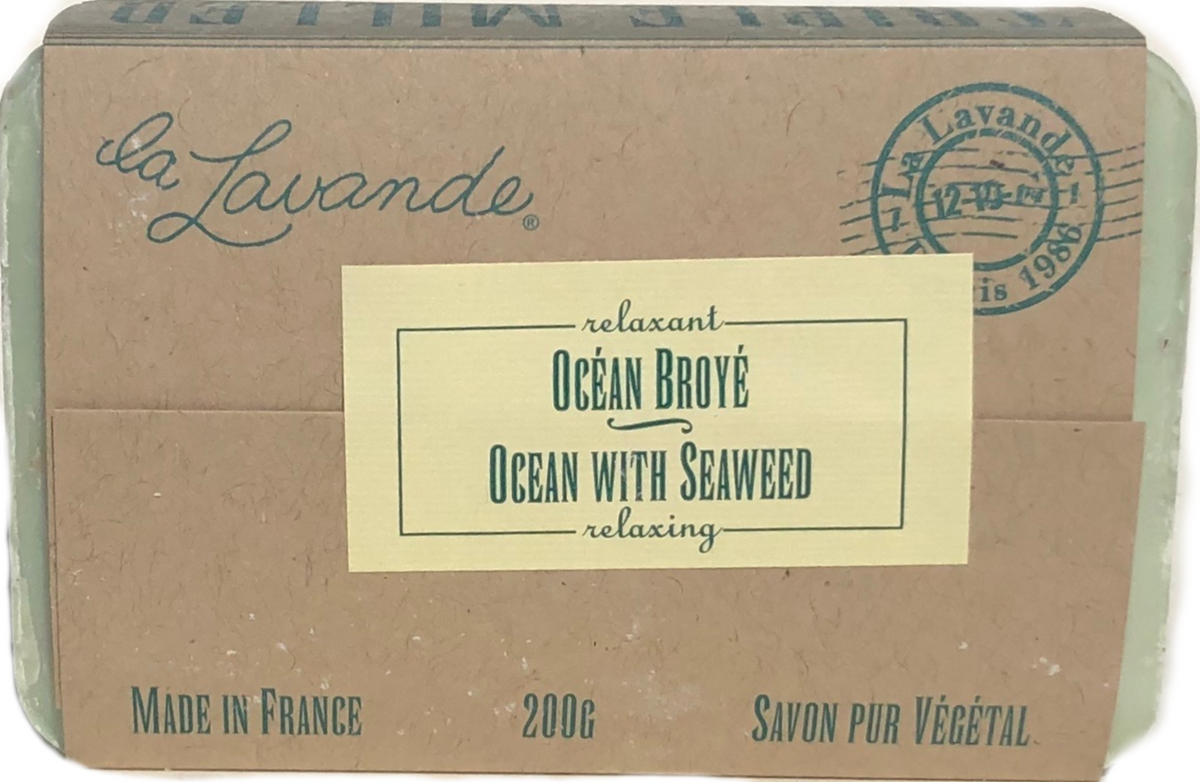 La Lavande Ocean Broyee w/seaweed Soap - 200gm